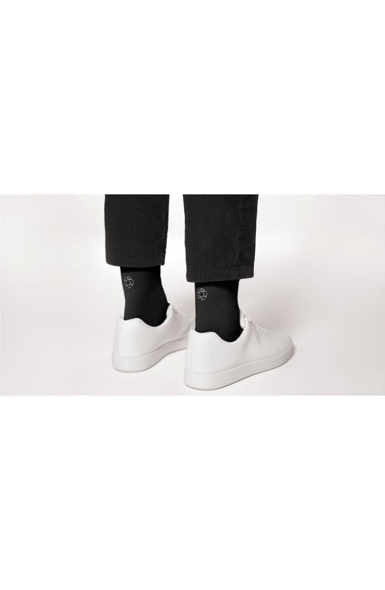 Atoms Everyday Crew Socks, Alternate, color, Charcoal Gradient