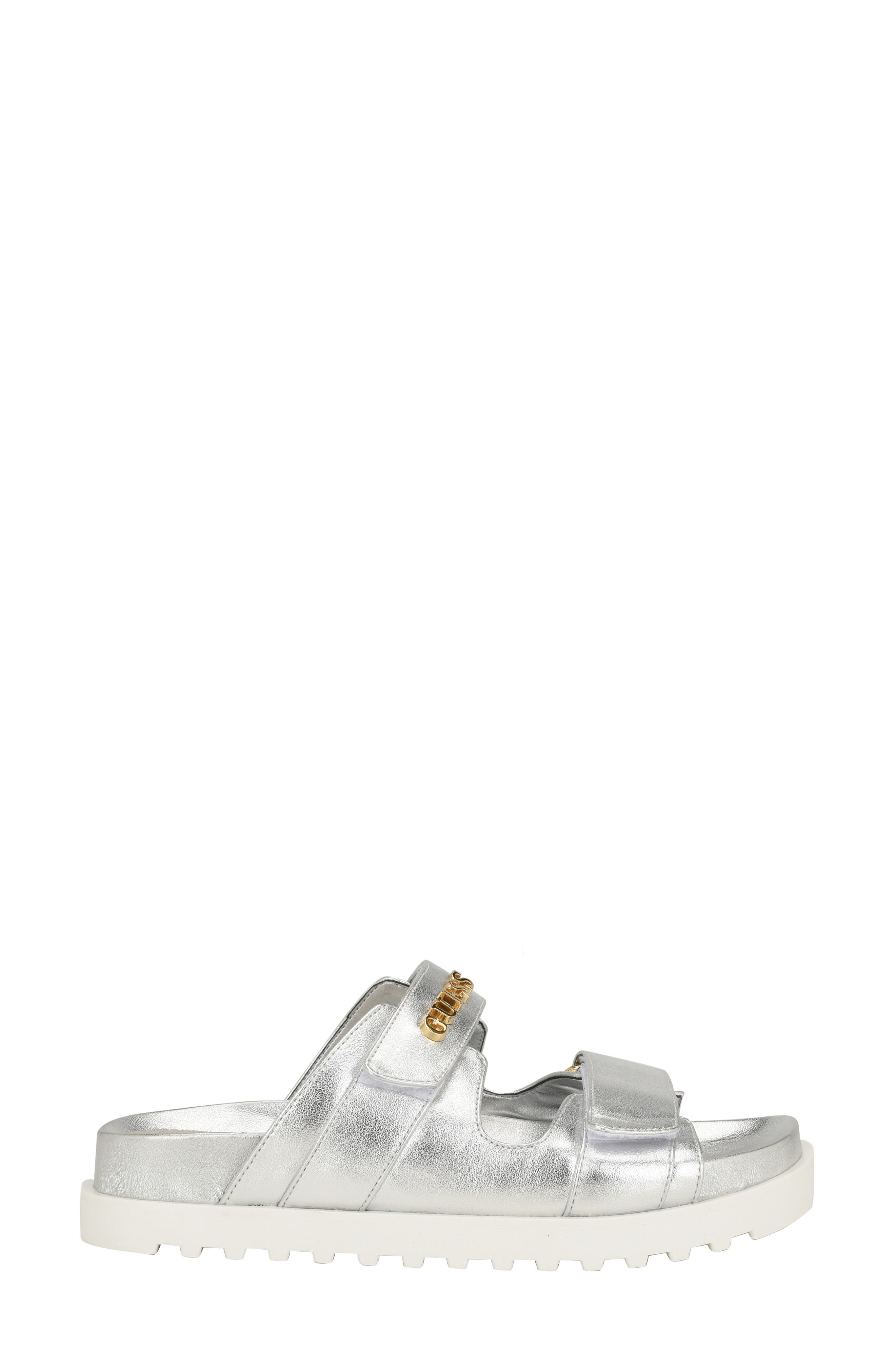 GUESS Fabulon Sandal, Alternate, color, Silver 040