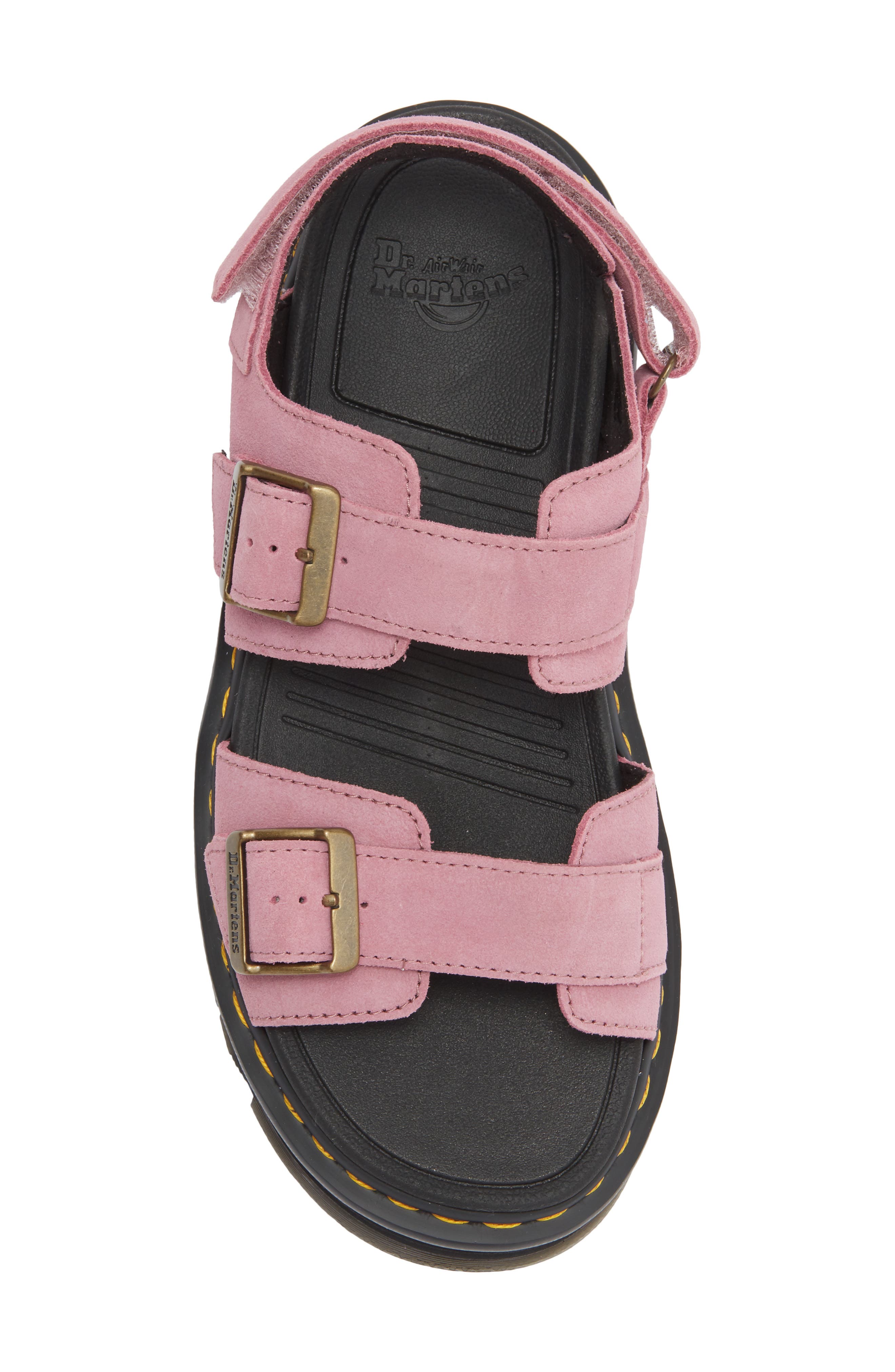 Zebzag Sandal, Alternate, color, DUSTY ROSE