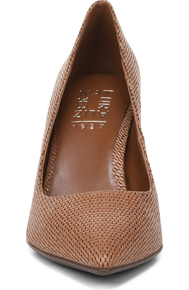 Naturalizer Anna Pointed Toe Pump, Alternate, color, Walnut Wake