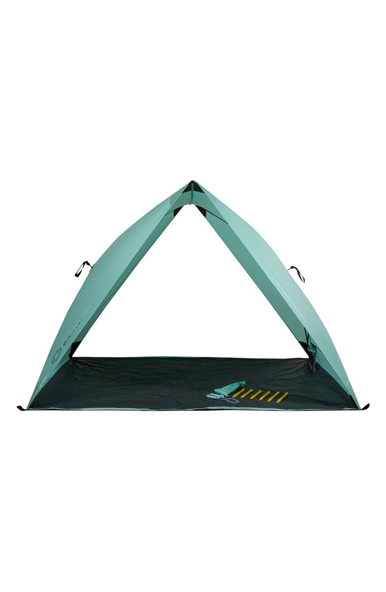 Picnic Time A-Shade Ice Blue Portable Beach Tent, Alternate, color, Blue