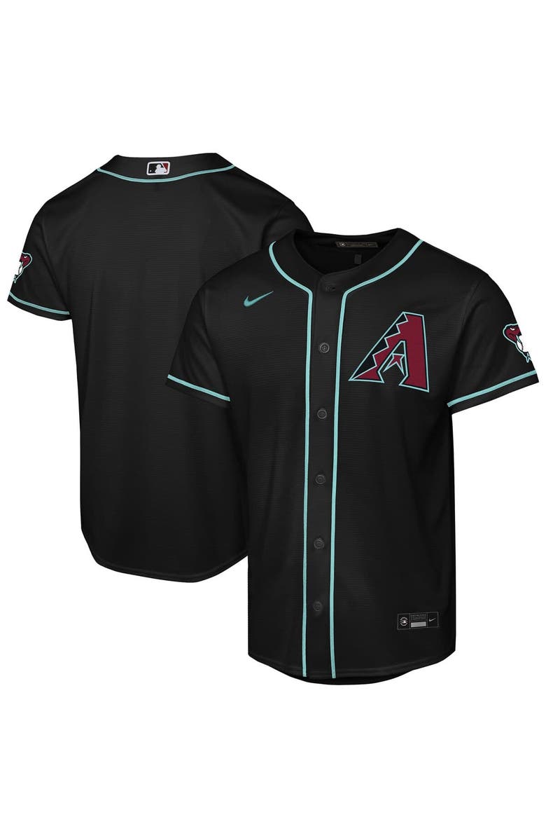 Nike Youth Nike  Black Arizona Diamondbacks Alternate Stadium Jersey, Main, color, Black