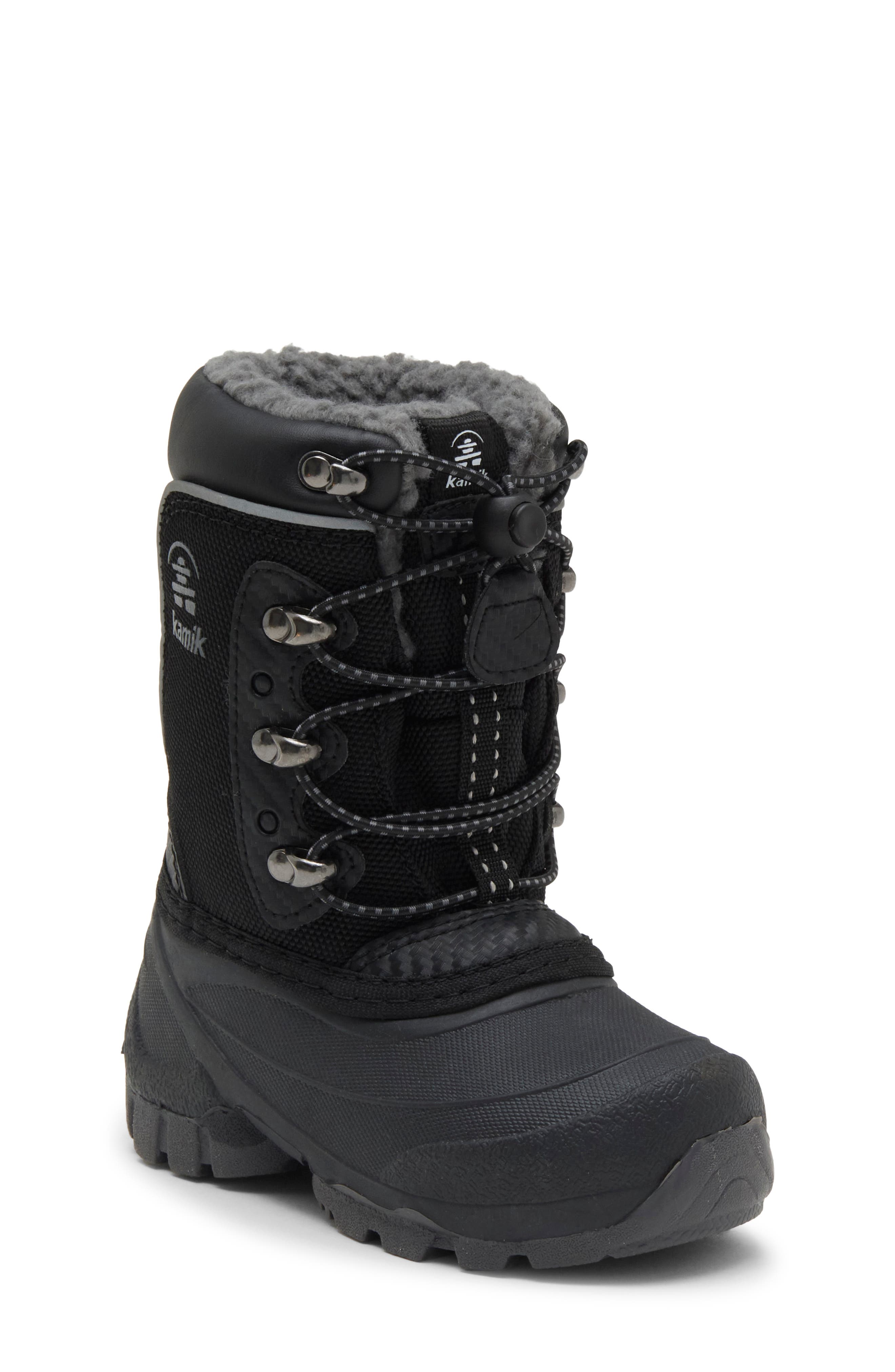 Kids' Luke 3 Fleece Lined Waterproof Snow Boot