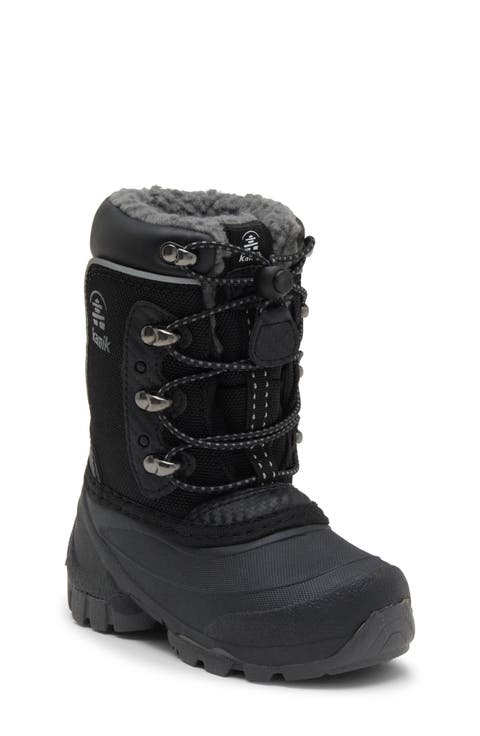 Kids' Luke 3 Fleece Lined Waterproof Snow Boot