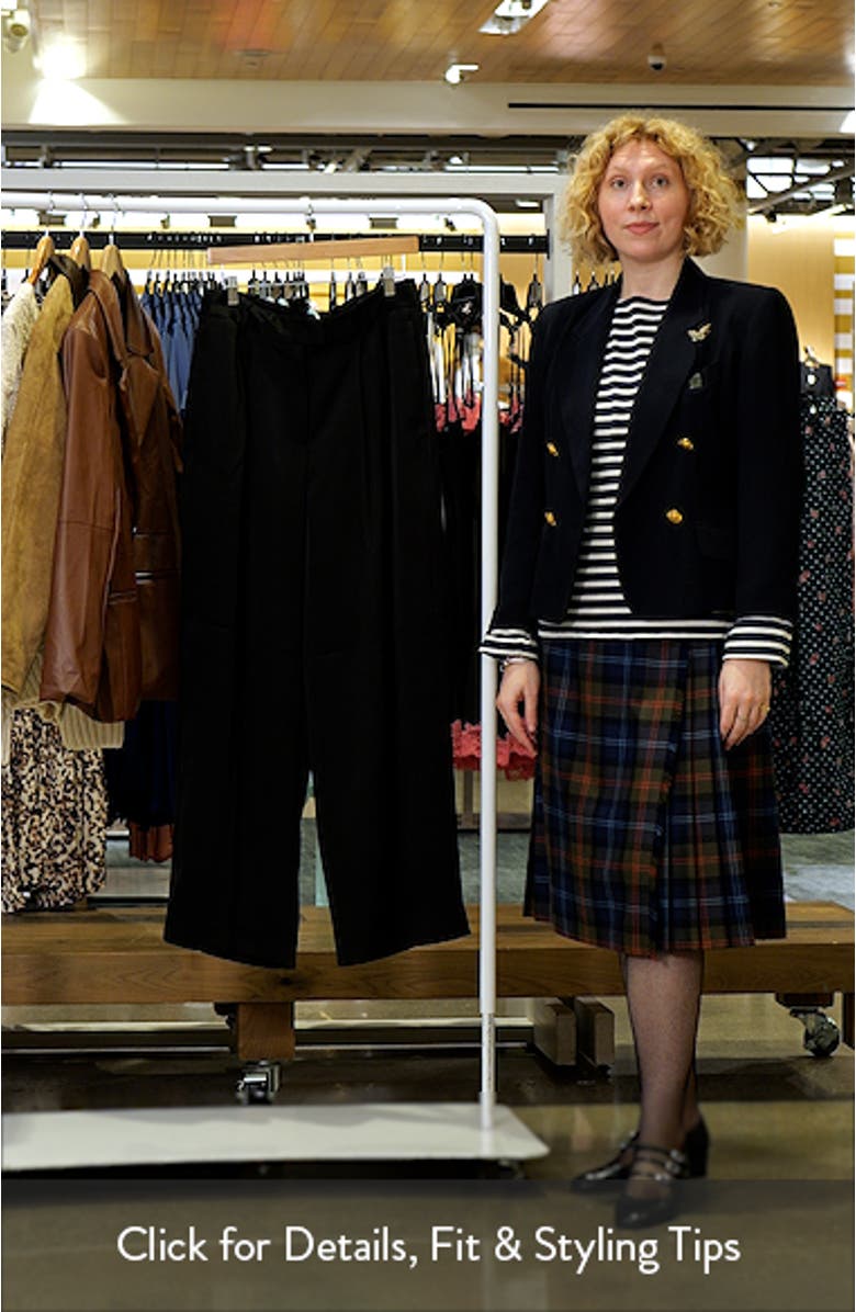 Pleated Satin Pants, sales video thumbnail