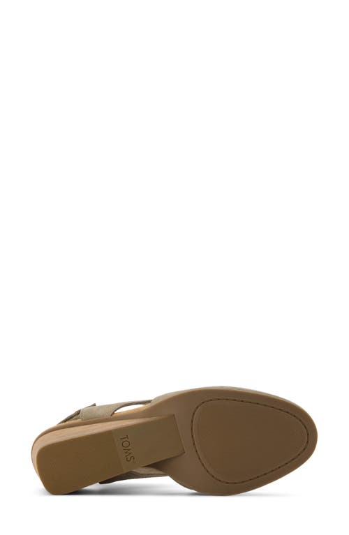 Toms Maison Wedge Sandal In Neutral