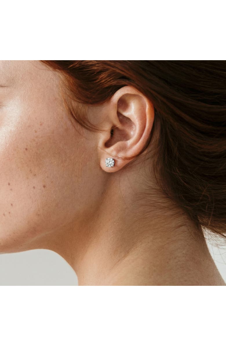 Bliss Diamond 1.50ct Lab Grown Diamond Studs 14k Gold Screw Backs, Alternate, color, 14K White Gold