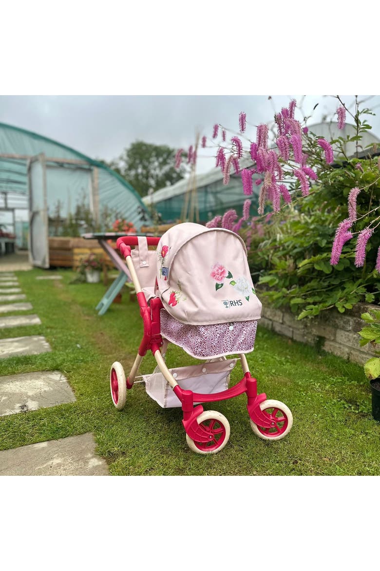 Rhs Single Doll Pram, Convertible 2 In 1, Alternate, color, Multicolored