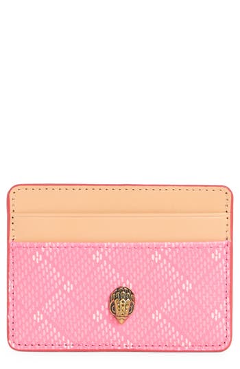 Kurt Geiger London Camden Card Case In Pink