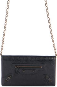 Balenciaga Le City Leather Wallet on a Chain