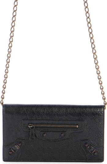 ★関税込み★ BALENCIAGA The City Chain Wallet Balenciaga Le City Leather Wallet on a Chain | Nordstrom