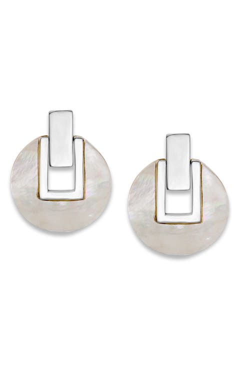 Round Hinge Earrings