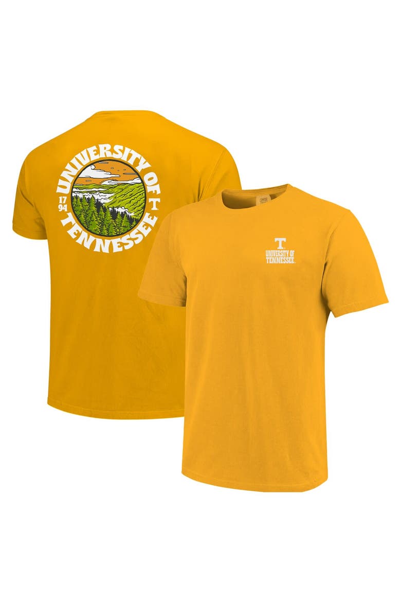Men's  Tennessee Orange Tennessee Volunteers Comfort Colors Thick Lined Landscape T-Shirt, Main, color, Tennessee Orange