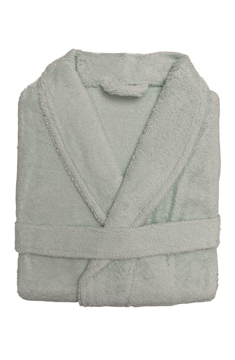 Anaya Home Spa Cotton Terry Robe, Alternate, color, White