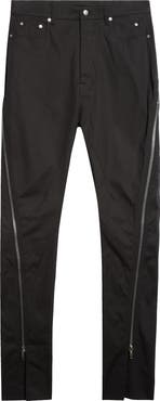 Rick Owens Bolan Banana Zip Raw Hem Jeans | Nordstrom