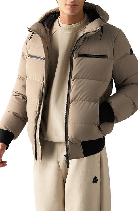 Soho Water Repellent Down Bomber Jacket