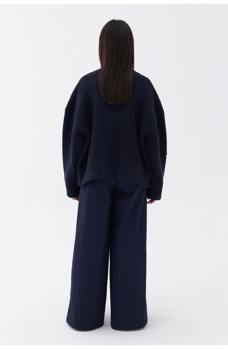 Nocturne Oversized Knit Cardigan, Alternate, color,