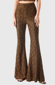 Lace Flare Pants