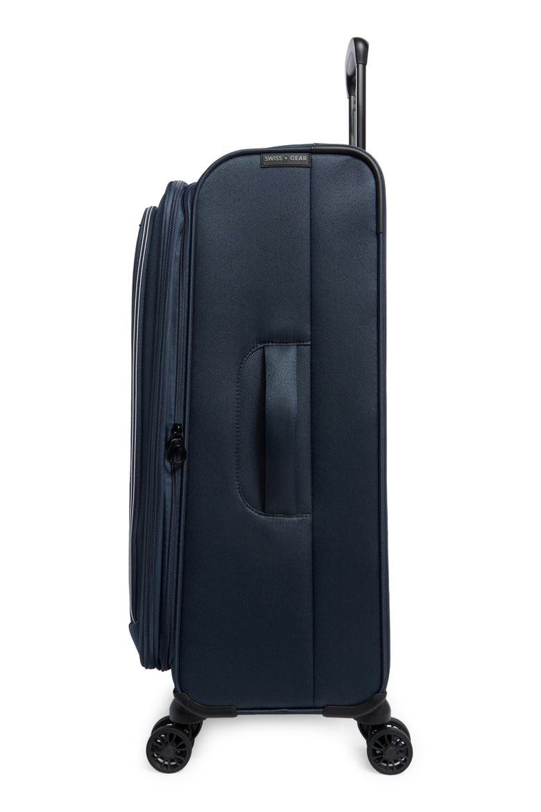 24-Inch Softside Spinner Luggage, Alternate, color, NAVY