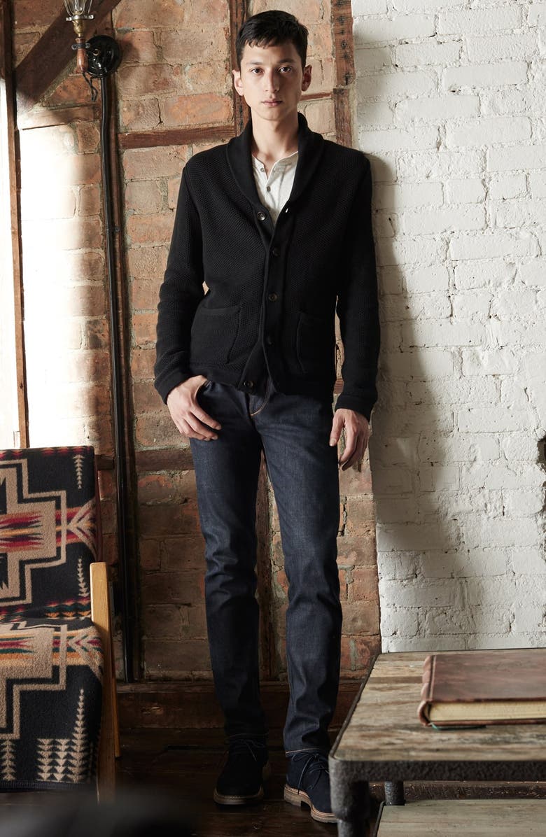 rag & bone Standard Issue 'Avery' Shawl Collar Cardigan, Alternate, color,