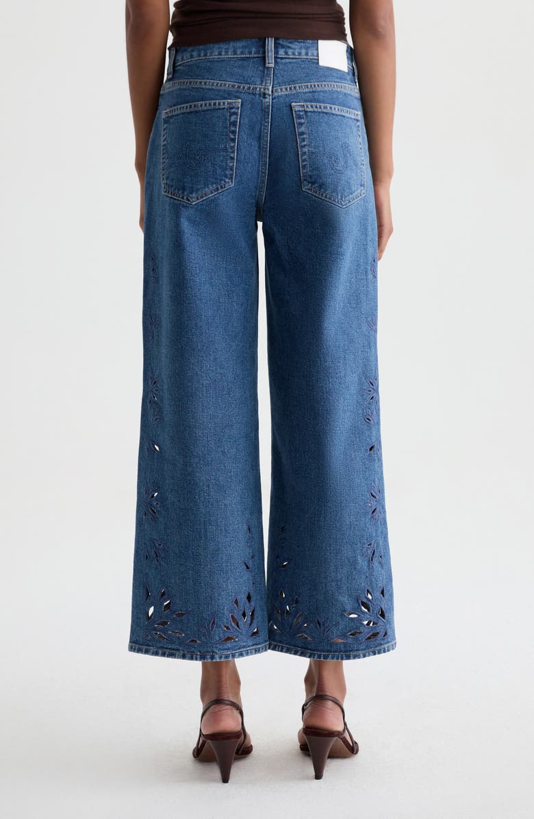 AG Saige Wide Leg Crop Jeans, Alternate, color,