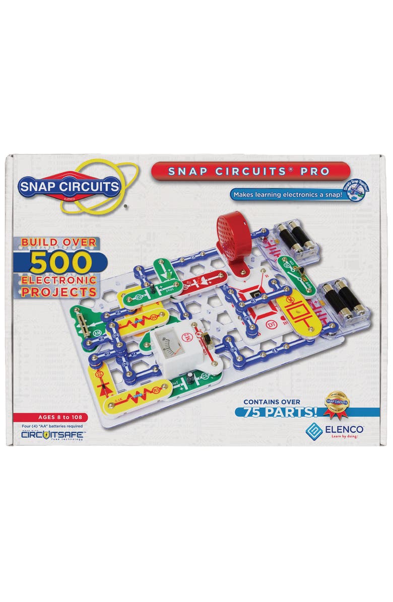 Snap Circuits Pro Electronic Science Exploration Kit, Alternate, color, Multicolored