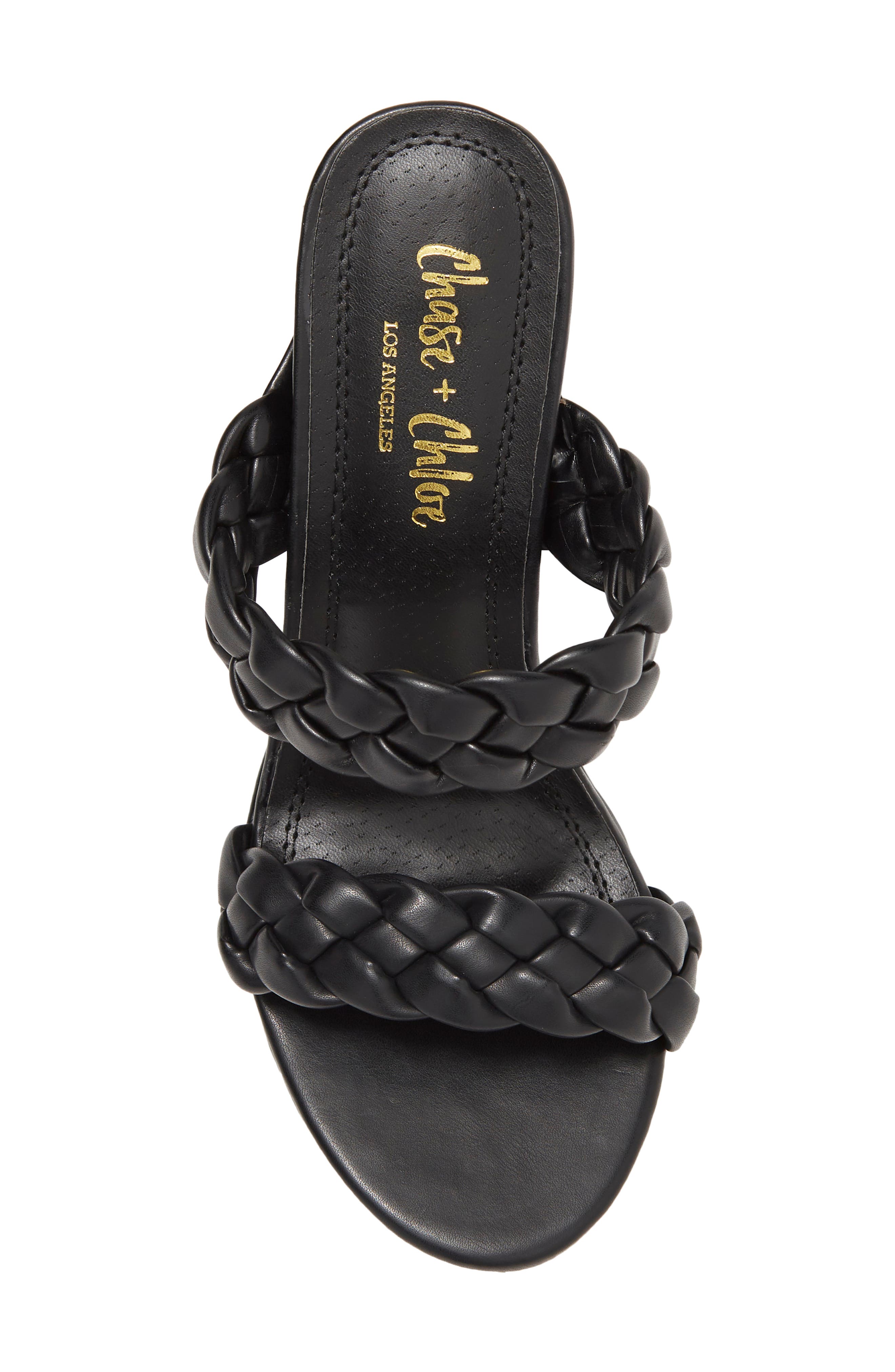 CHASE AND CHLOE Traci Platform Sandal, Alternate, color, 