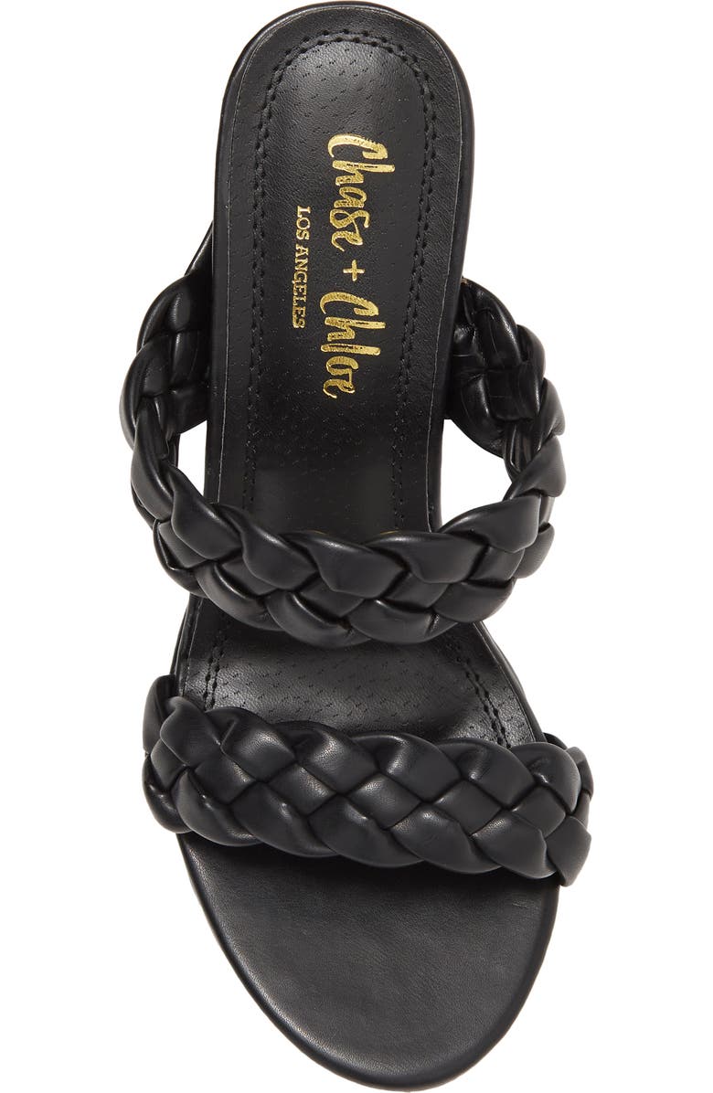 CHASE AND CHLOE Traci Platform Sandal, Alternate, color,