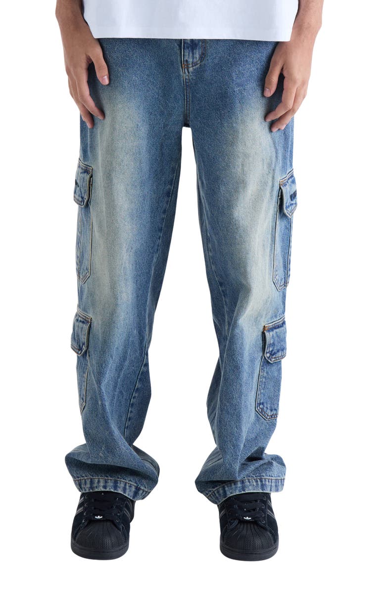 VOUSETI Cargo Jeans, Main, color, 