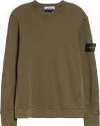 Stone Island Cotton Waffle Knit Sweatshirt