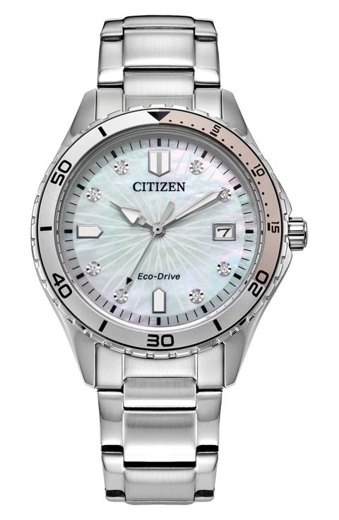 Marine Lady Bracelet Watch, 37mm