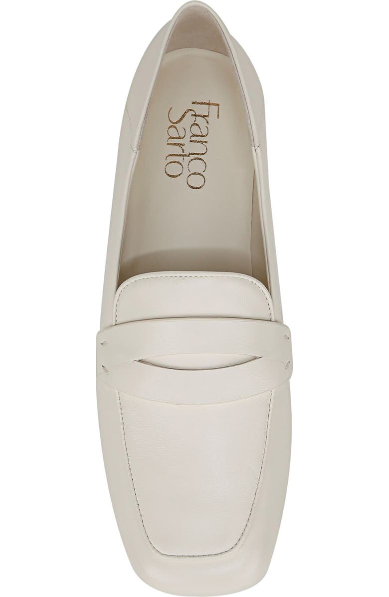 Franco Sarto Zury Penny Loafer, Alternate, color, White
