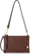 The Sak Vita Hand Woven Leather Crossbody Wristlet