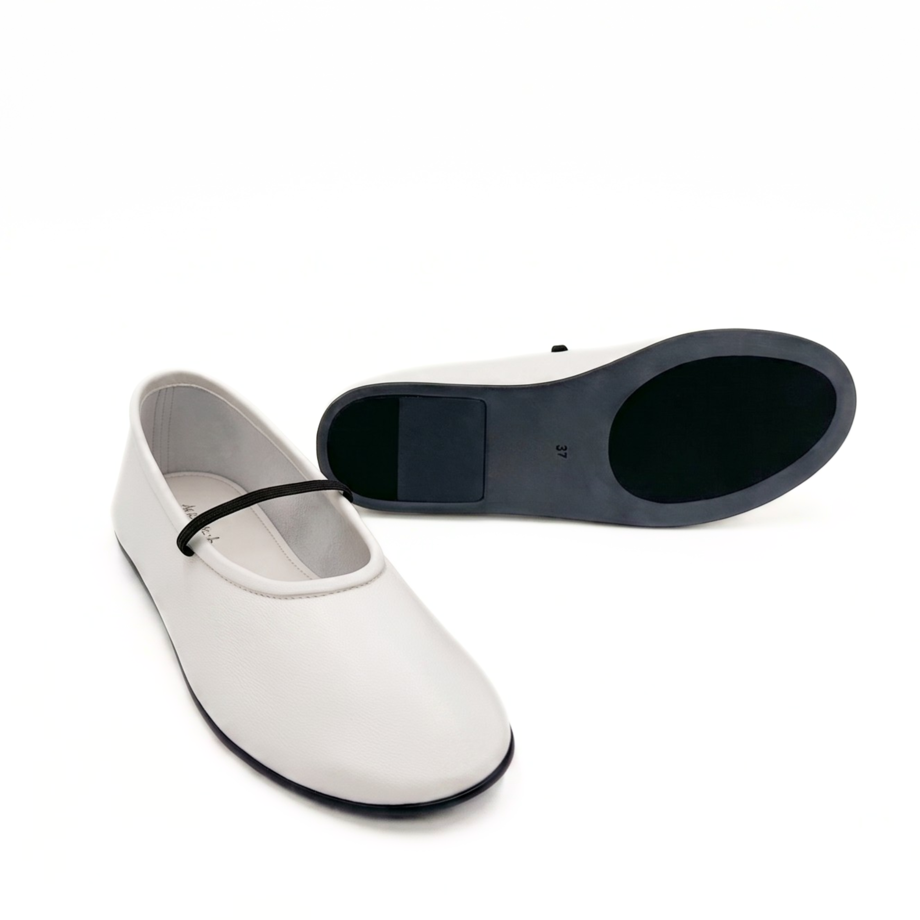 Amber Elastic Mary Janes, Alternate, color, White