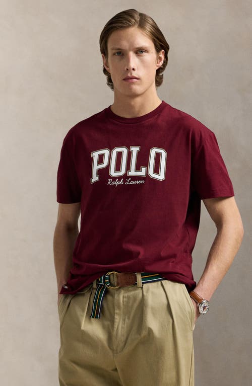 Polo Ralph Lauren Ralph Lauren Logo Jersey T-shirt In Red