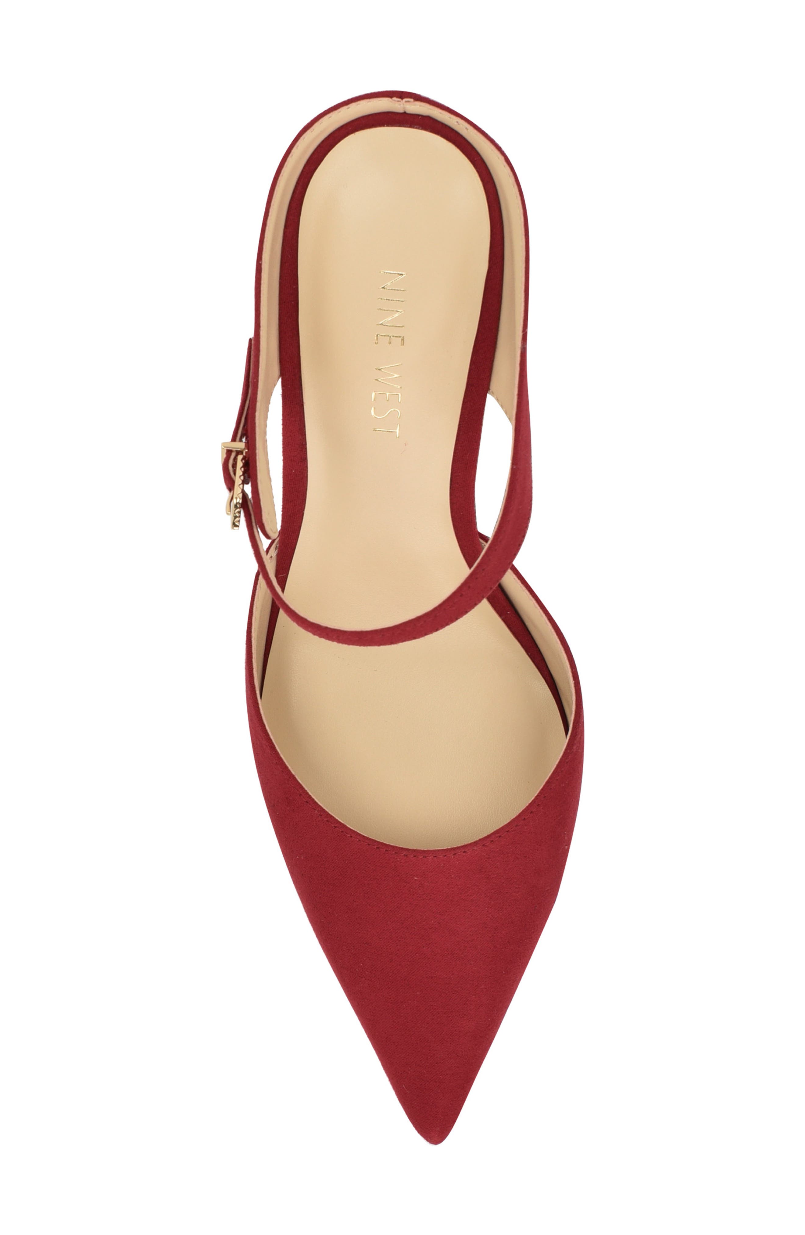 Dakka Pointed Toe Pump, Alternate, color, BERRY
