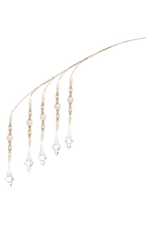 Glisten Bead Orb Spray, Set of 6