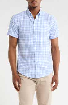 DENIM AND FLOWER Plaid Print Button-Down Shirt
