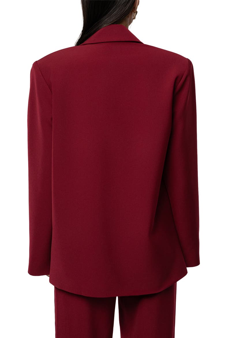 Suite Life Woven Blazer, Alternate, color, Burgundy