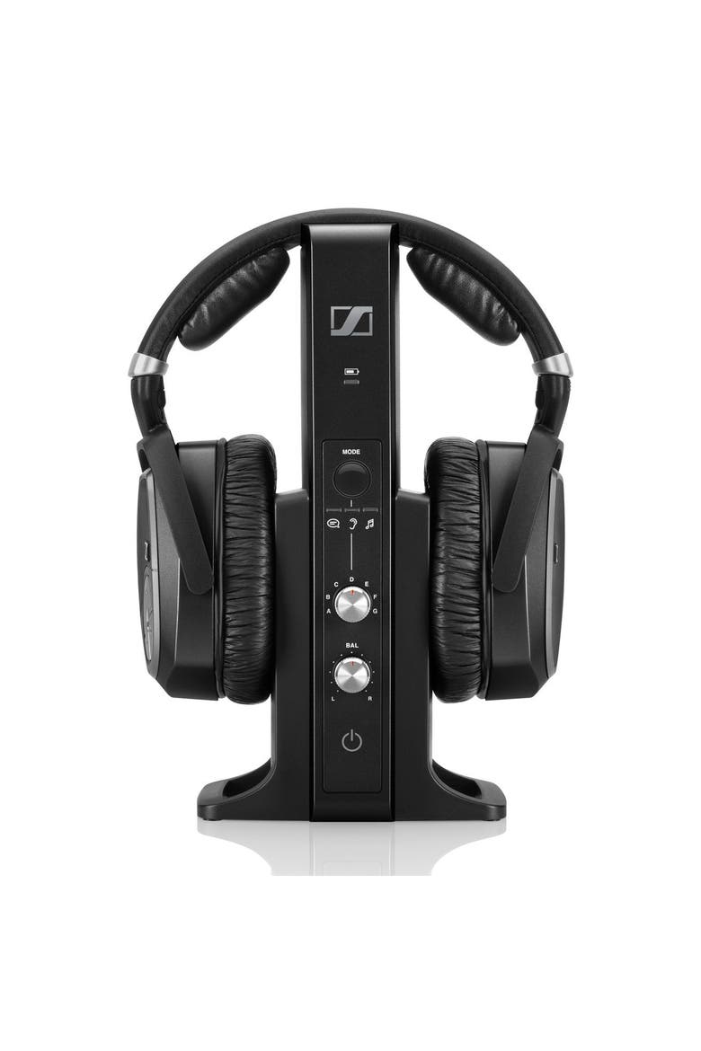 RS 195 RF Wireless Headphone Systems for TV Listening, Alternate, color, Black