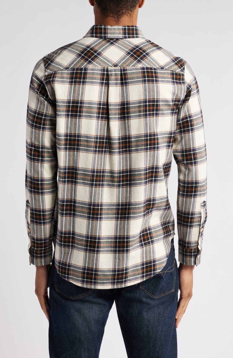 AG Aiden Plaid Flannel Button-Up Shirt, Alternate, color, 