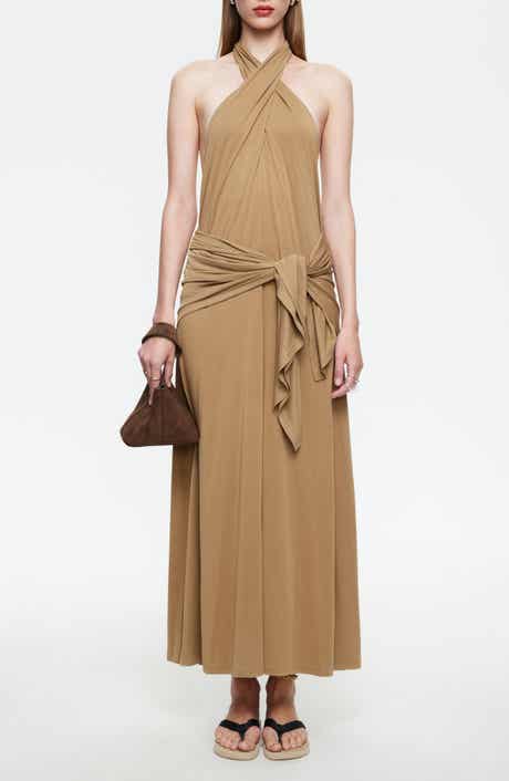 Heavenly Maxi Halter Dress