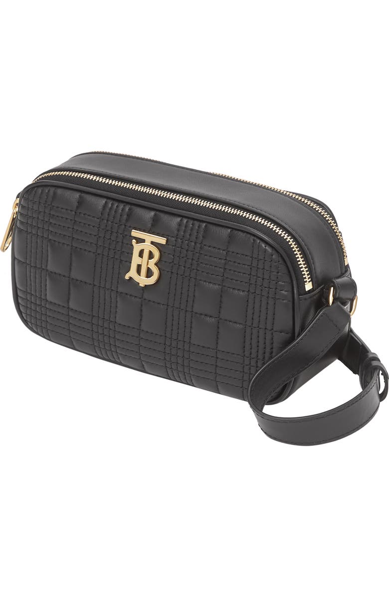 Burberry Micro Quilted Leather Camera Bag, Alternate, color,