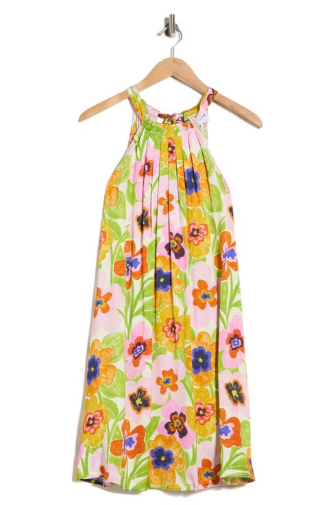 Alisier Print A-Line Dress