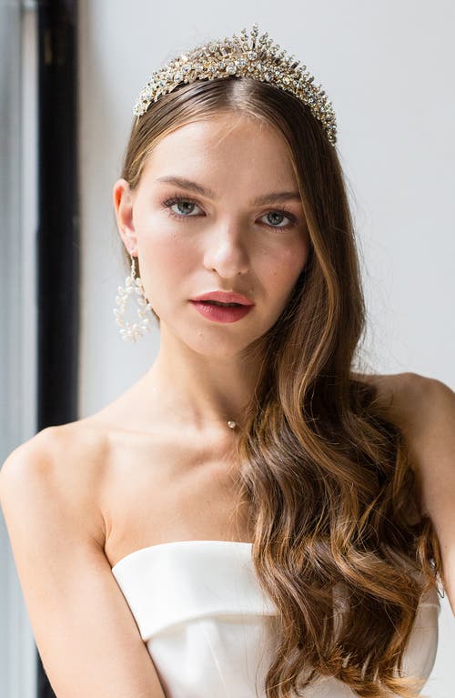 Brides And Hairpins Brides & Hairpins Hessa Austrian Crystal Crown