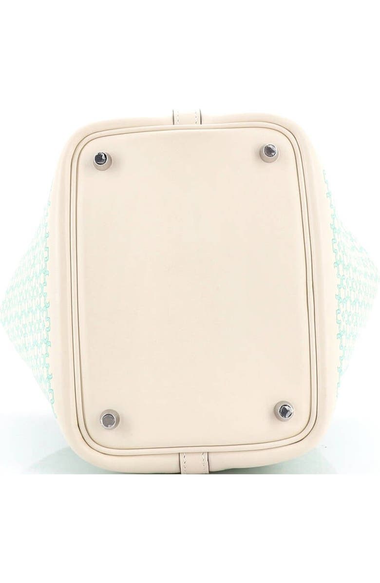 Pre-Owned Hermes Picotin Lock Bag Lucky Daisy Printed Swift PM, Alternate, color, Nata