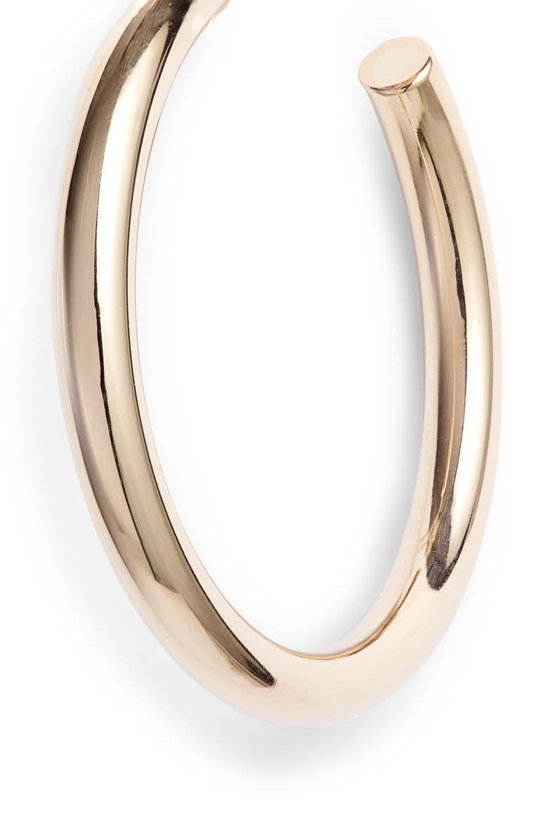 Lou Medium Hoop Earrings, Alternate, color, GOLD VERMEIL