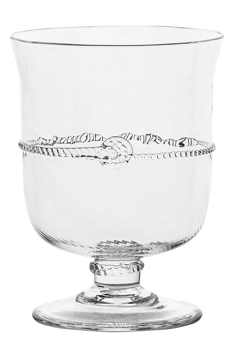 Juliska Graham 7-Inch Hurricane Vase, Main, color, Clear