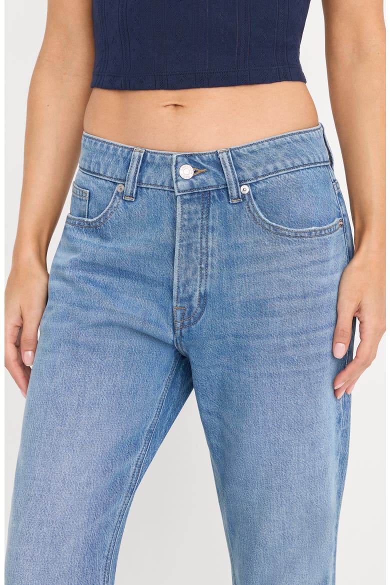 Weightless Boyfriend Jeans, Alternate, color, INDIGO961