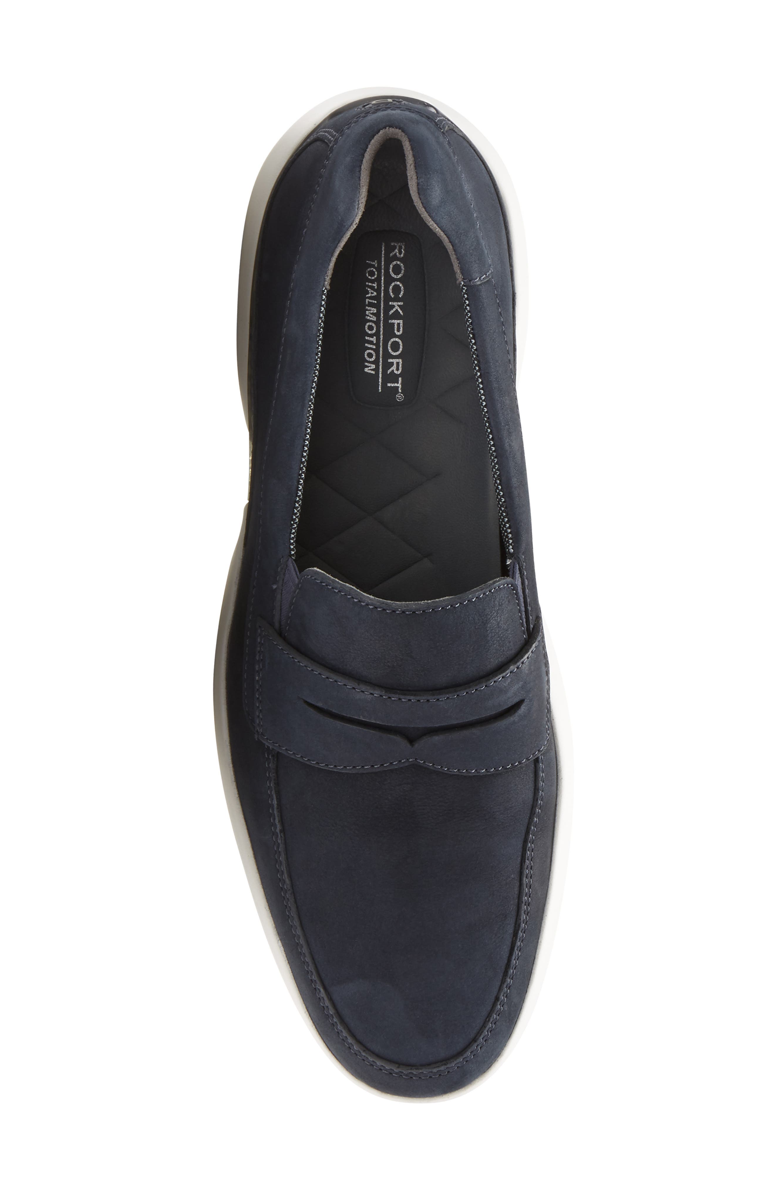 Total Motion Advance Penny Loafer, Alternate, color, NEW DRESS BLUES